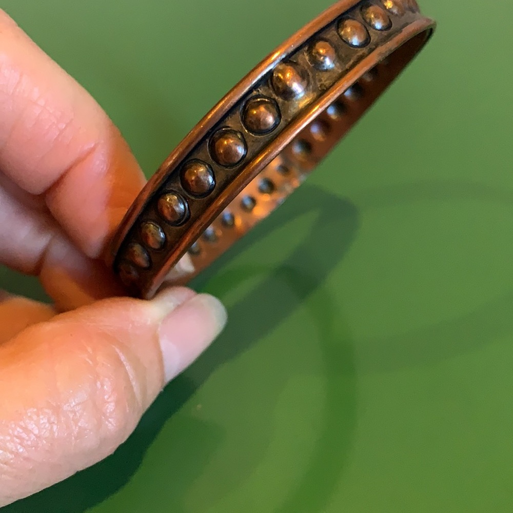 Copper Bangle - Picture 2 of 4